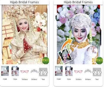 Hijab Bridal Frames