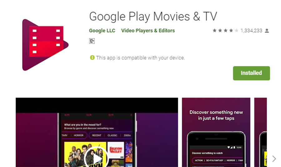 google play film dan tv