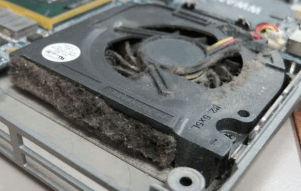 penyebab debu dan kotoran serta ciri-ciri laptop vga rusak