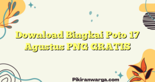 Download Bingkai Poto 17 Agustus PNG GRATIS