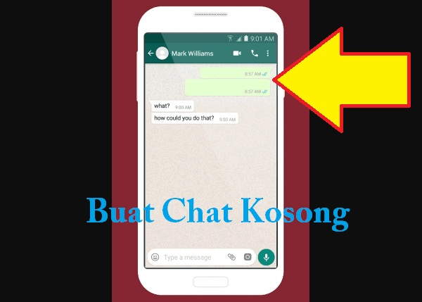cara membuat garis bawah di chat whatsapp