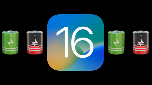 Masa pakai baterai iOS 16